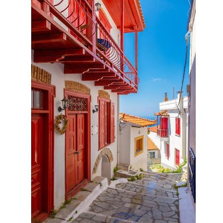 Villa Glafki Panormos  Ngoại thất bức ảnh