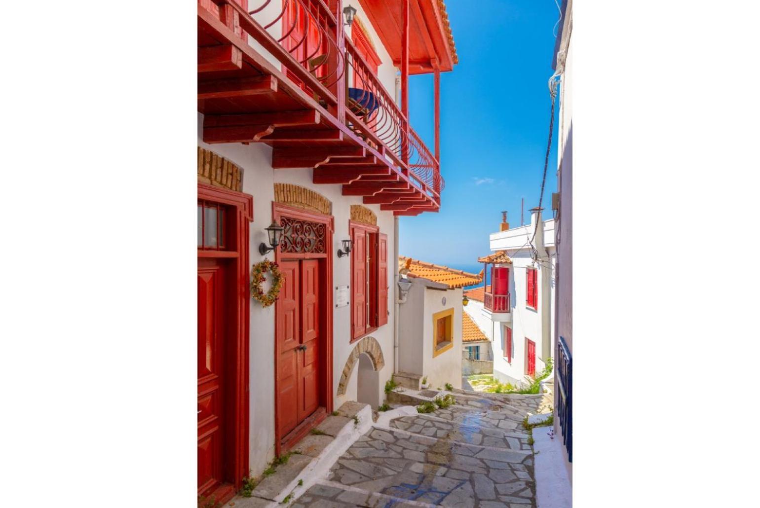 Villa Glafki Panormos  Ngoại thất bức ảnh