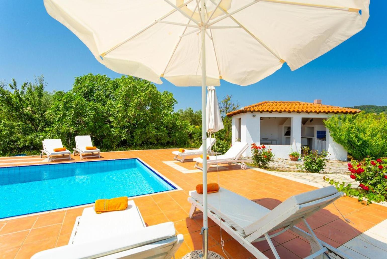 Villa Glafki Panormos  Ngoại thất bức ảnh