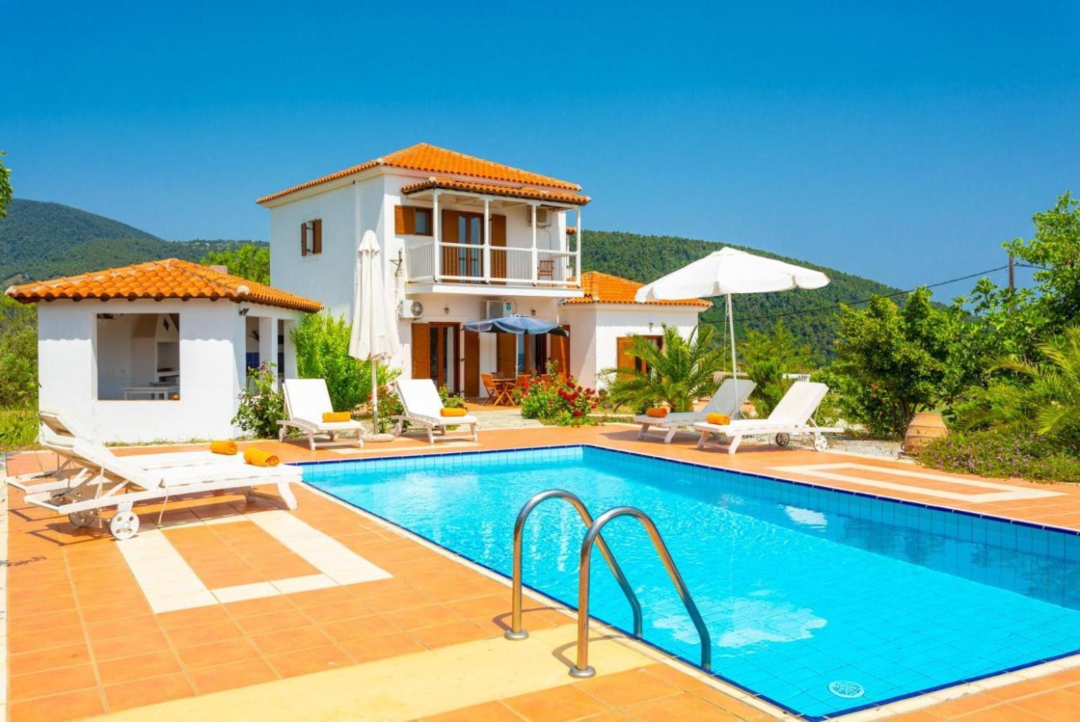 Villa Glafki Panormos  Ngoại thất bức ảnh