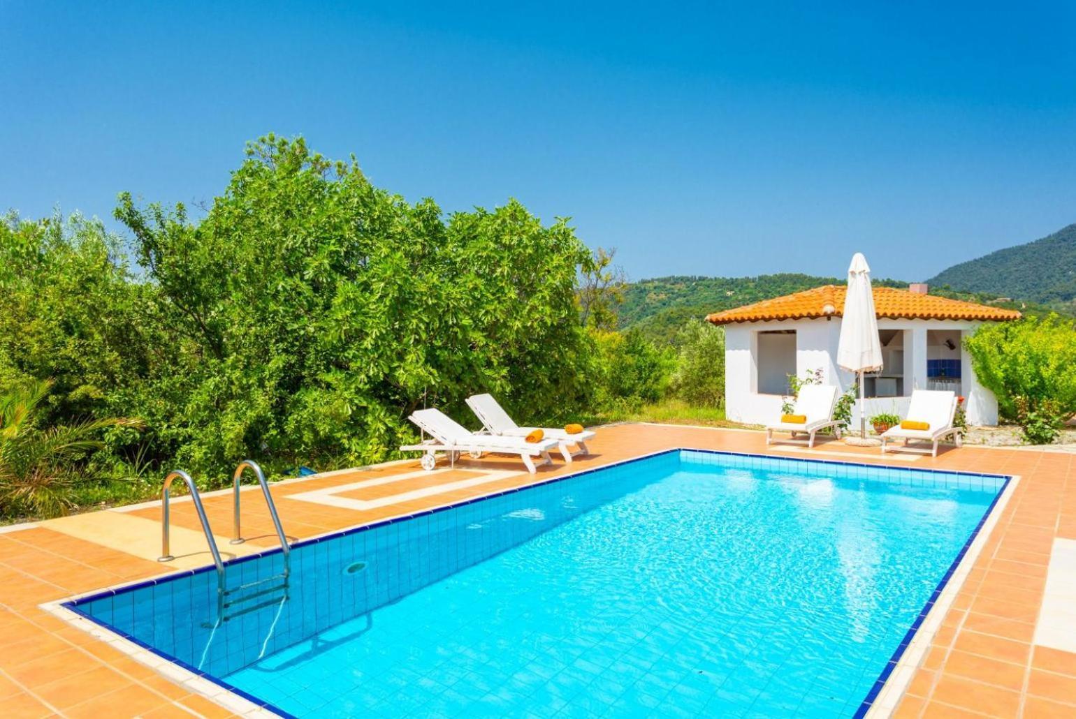Villa Glafki Panormos  Ngoại thất bức ảnh
