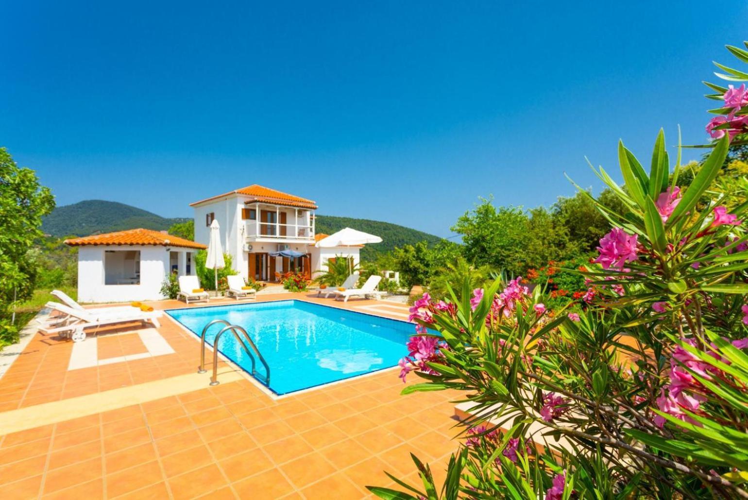 Villa Glafki Panormos  Ngoại thất bức ảnh
