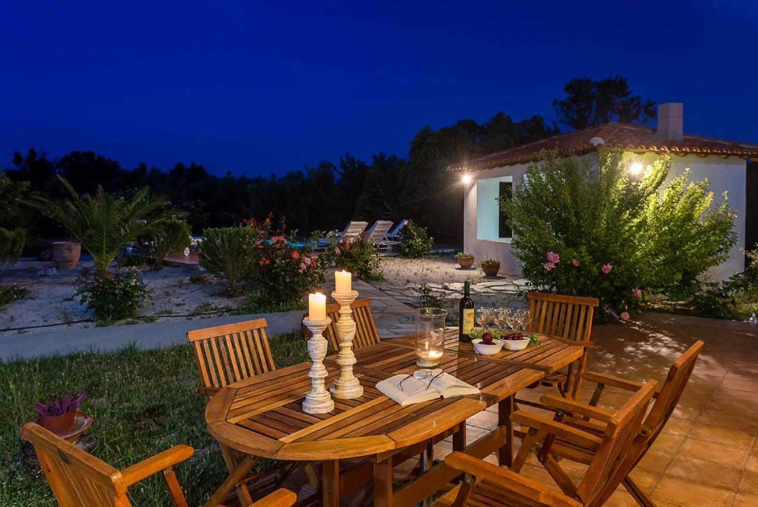 Villa Glafki Panormos  Ngoại thất bức ảnh